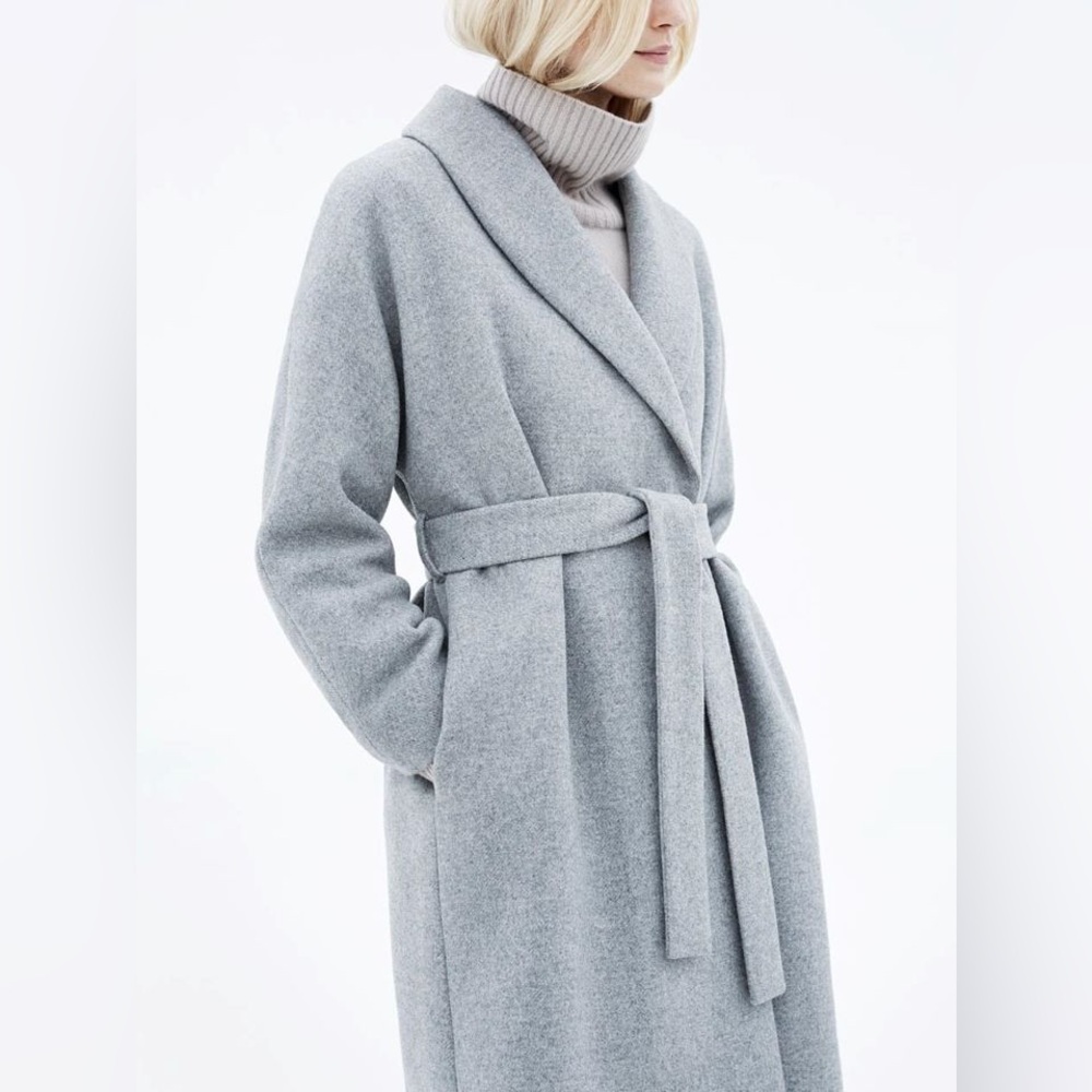 COS Wool Wrap Coat - Picture 3 of 5